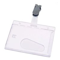 SECURITY PASS HOLDER 60X90MM PACK25