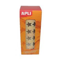 APLI STARS BIG & SMALL SILVER 2,360PCS
