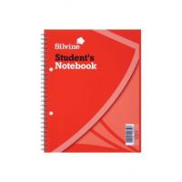 SILVINE SMALL STUDENTS NOTEBOOK PK12
