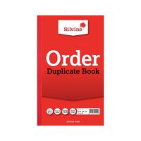 SILVINE DUPLICATE BK 8.25X5 ORDER P6