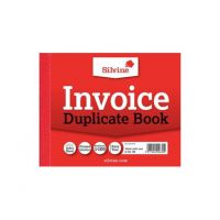 SILVINE DUP INVOICE BOOK 616 PK12