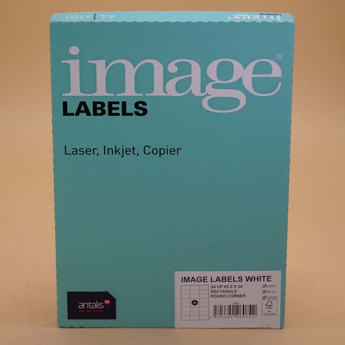 Image+A4+Multiprint+Permanent+Labels+FSC4+Rc63.5x34mm+24+Lab%2FSh+100Sh%2FPk
