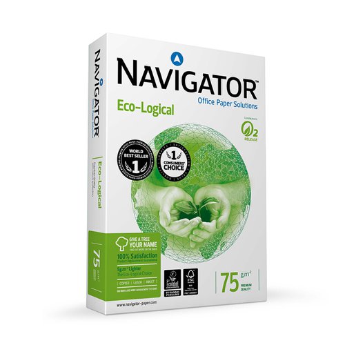 Navigator+Ecological+FSC+Mix+70%25+A4+210X297mm+75Gm2+Pack+500