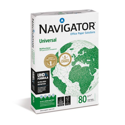 Navigator+Universal+FSC+Mix+70%25+A4+210X297mm+80Gm2+Pack+500