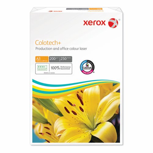 Xerox Colotech+ FSC Mix 70% A3 420X297mm 200gsm Short Grain 003R99019 Pack 250