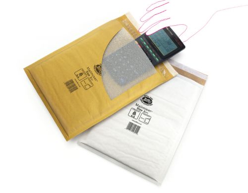 Jiffy+Mailmiser+Protective+Envelopes+Bubble-lined+Size+2+205x245mm+White+Ref+JMM-WH-2+%5BPack+100%5D