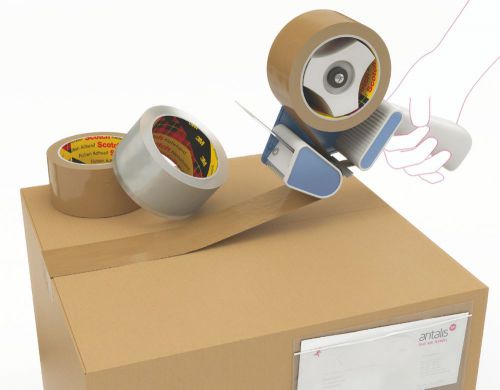 Packing Tape Scotch 371 Polypropylene Packaging Tape 48mmx66m Clear (Pack 6) 7000095476