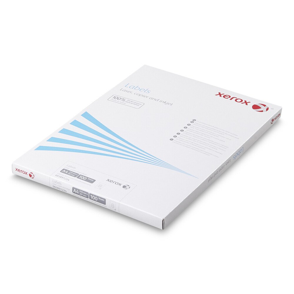 XEROX MONOLASER LABELS ROUNDED CORNERS F