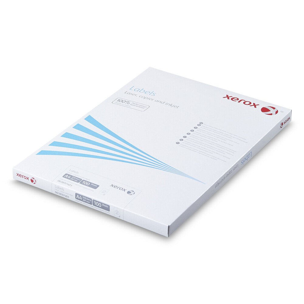 XEROX MONOLASER LABELS SQUARE CORNERS FA