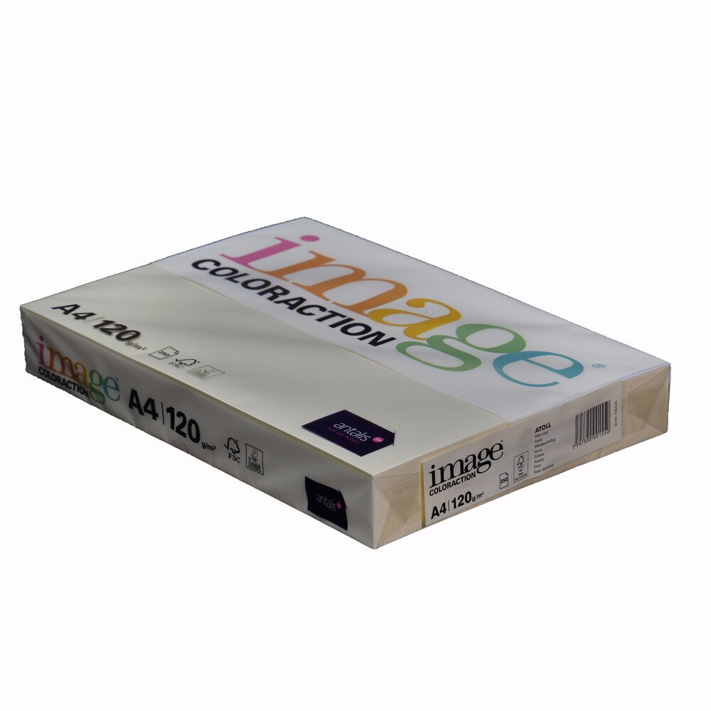 IMAGE COLORACTION PALE IVORY A4 120GSM (