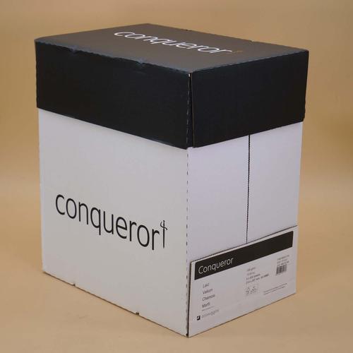 Conqueror Paper Texture Vellum Laid FSC4 A4 100Gm2  Watermarked Pack 500