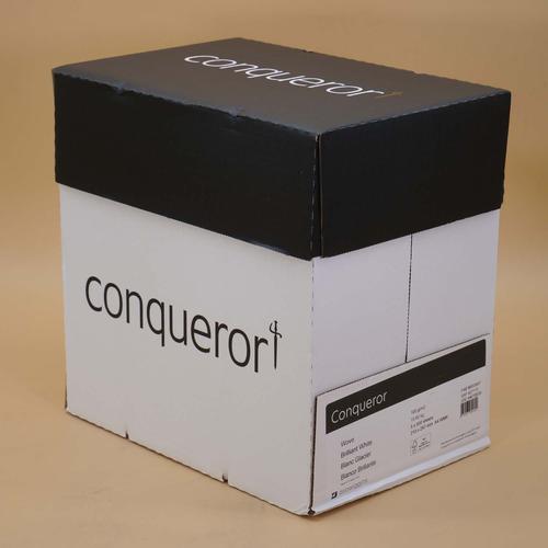 Conqueror Paper Brilliant White Wove FSC Mix Credi t A4 100Gm2 Watermarked Pack 500