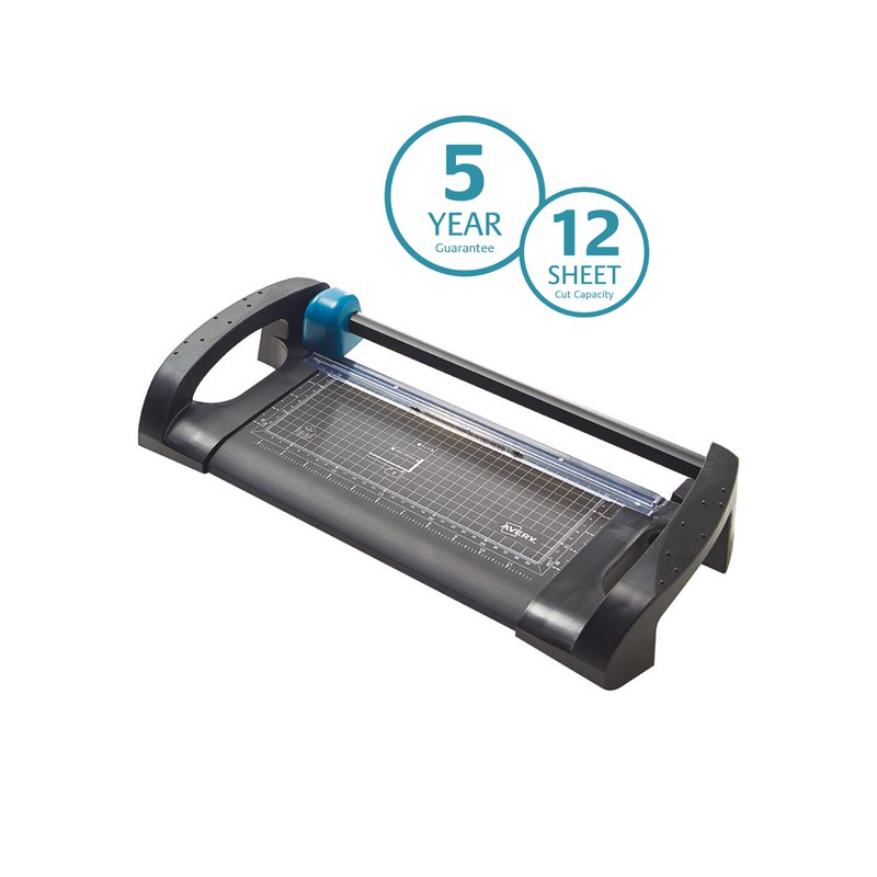 Trimmers Avery Office Trimmer A4 Cutting Length 310mm Black/Teal A4TR