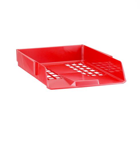 Avery+Basics+Letter+Tray+Stackable+Versatile+A4+Foolscap+Red+Ref+1132RED