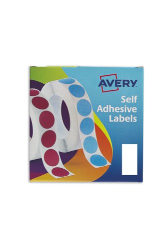 Avery+Labels+in+Dispenser+Rectangular+25x50mm+White+%28Pack+400+Labels%29+24-426
