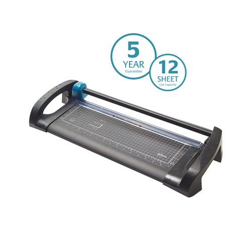 Avery Office Trimmer A3 Cutting Length 440mm Black/Teal A3TR