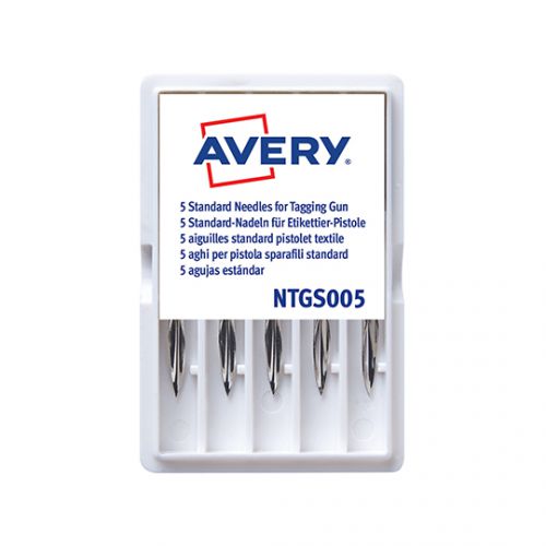 Avery+Standard+Tagging+Gun+Replacement+Needles+%28Pack+5%29+NTGS005