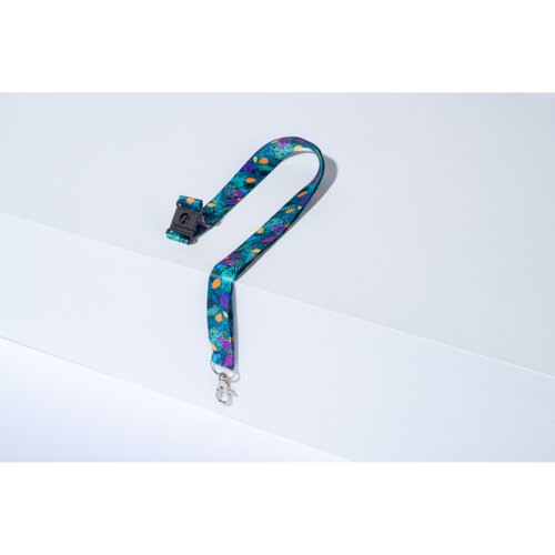 Avery Recycled Jungle Pre-Printed Lanyard with 2cm Wide Carabiner (Pack 1) - R4828JU-1 Avery Recycled Jungle Pre-Printed Lanyard with 2cm Wide Carabiner (Pack 1) - R4828JU-1