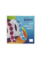 AVERY LABELS ON ROLL 25X19MMWHT 24-421