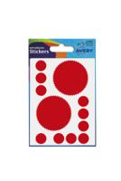 Avery Company Seal Label Red (Pack 80) 32-400