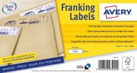 Avery Franking Label 140 x 38mm 1 Per Sheet White (Pack of 1000) FL04