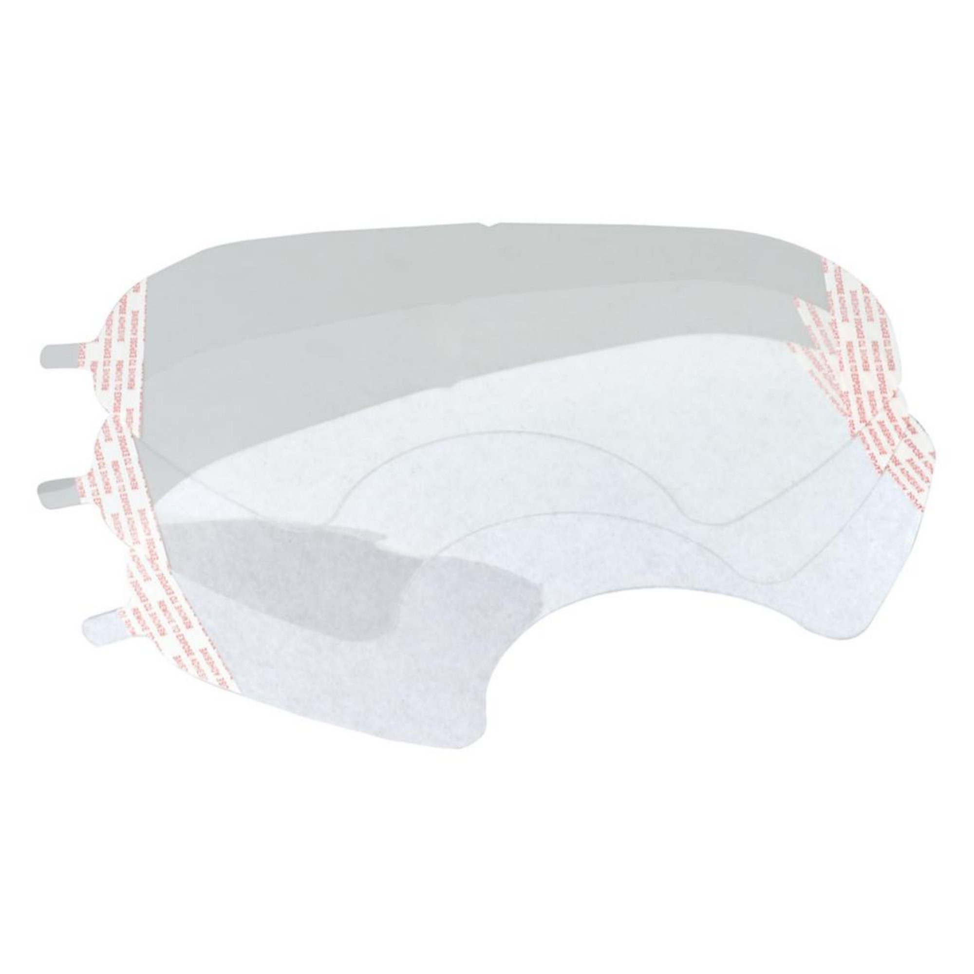 3M 6885 PEEL OFF VISOR COVERS (PACK OF 1