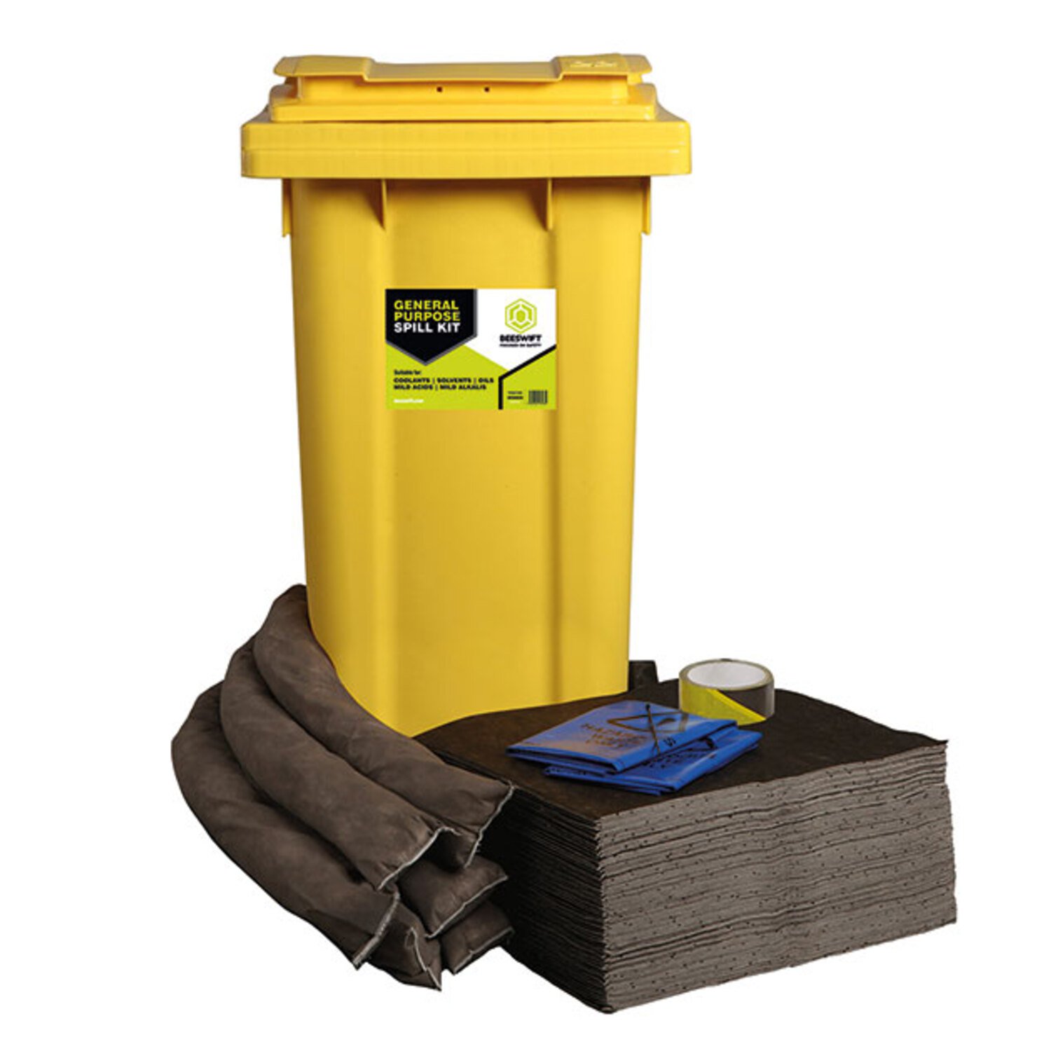 125L GENERAL PURPOSE SPILL KIT IN 2 WHEE