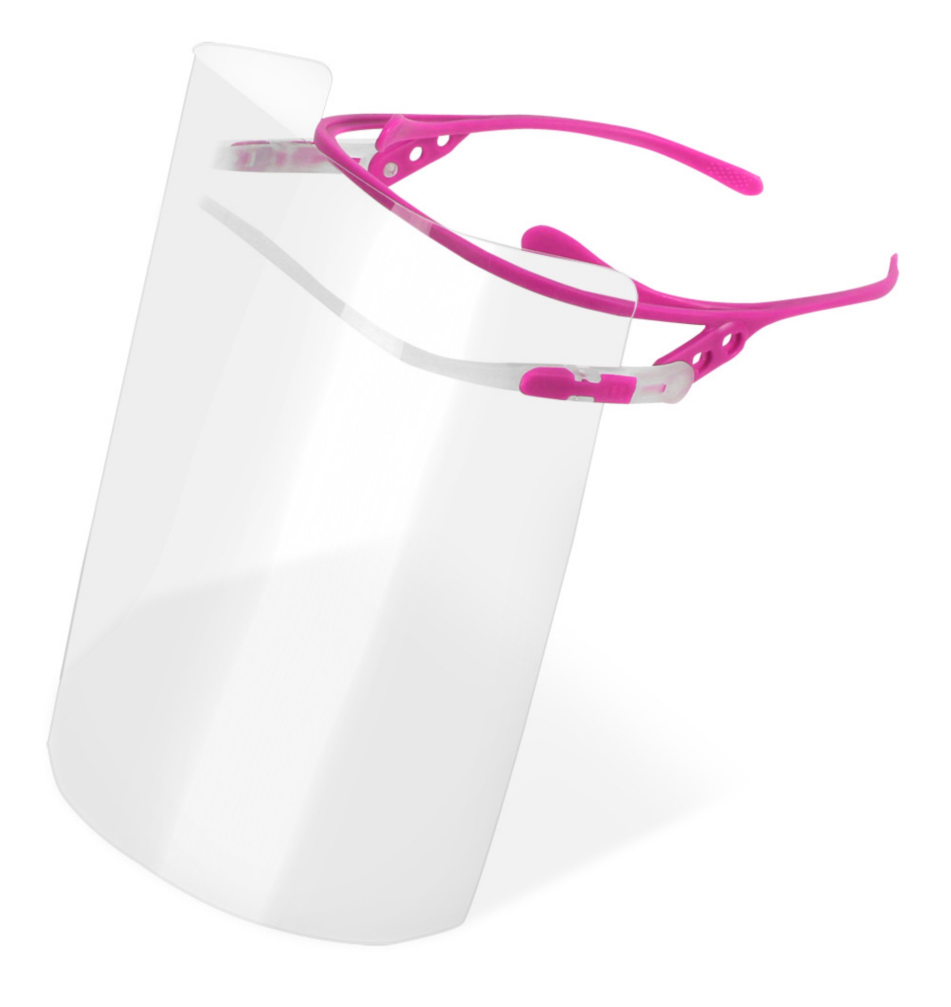 BEESWIFT VISOR FRAME INC 10 VISORS PINK