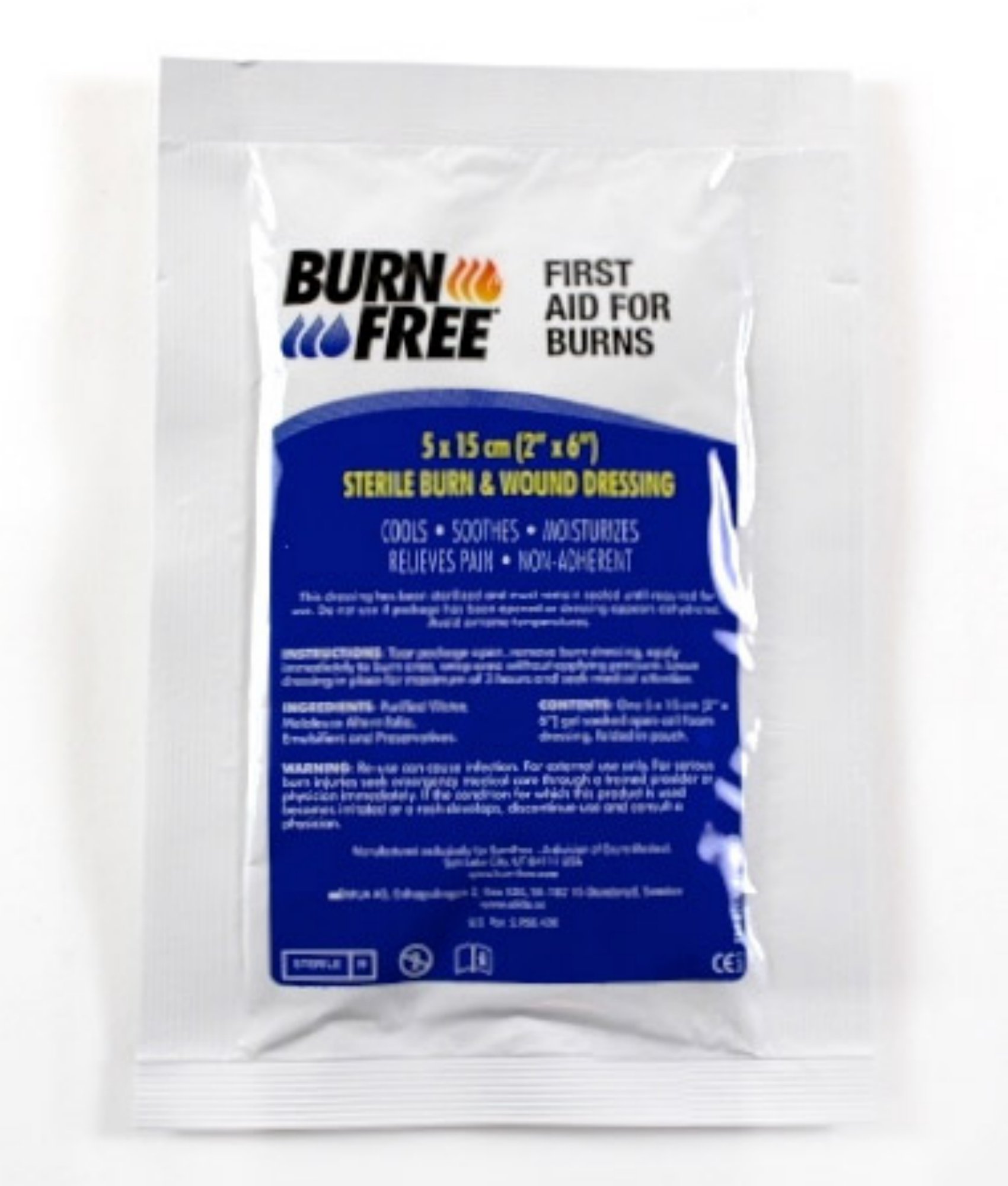 BURNFREE BURN FREE BURNS DRESSING 5 X 15
