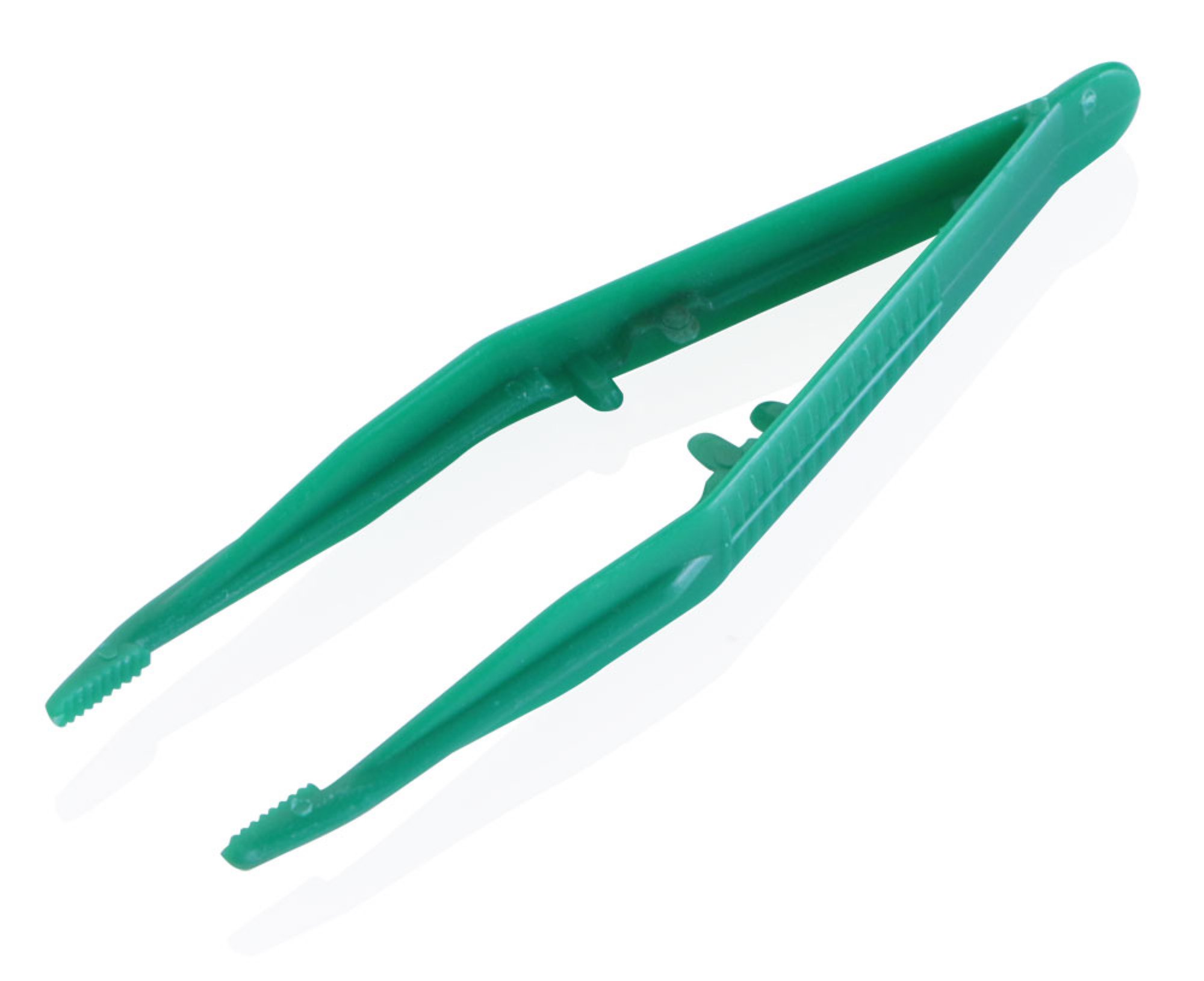 CLICK MEDICAL TWEEZERS PLASTIC PACK OF 1