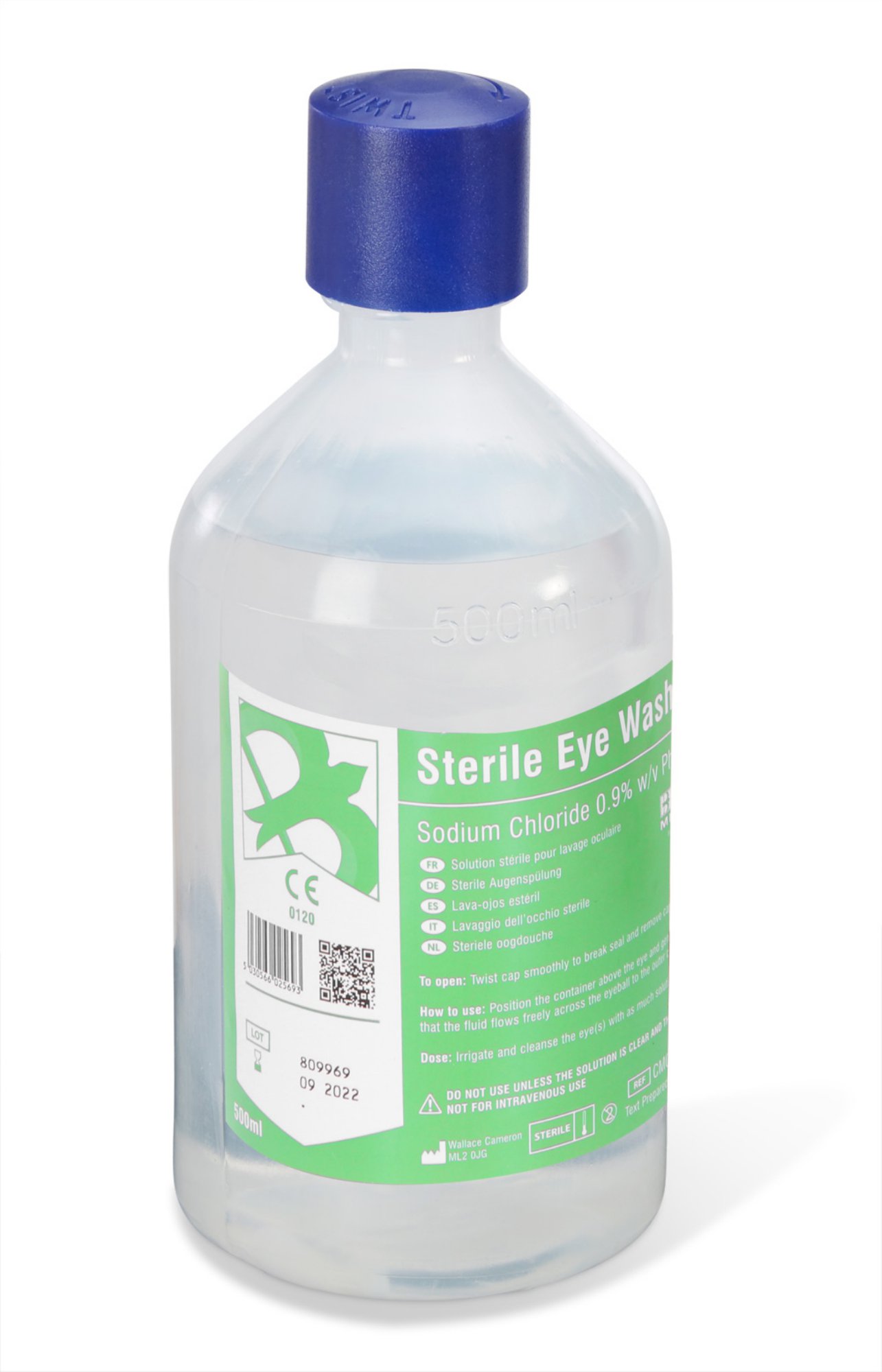CLICK MEDICAL EYEWASH BOTTLE 500ML