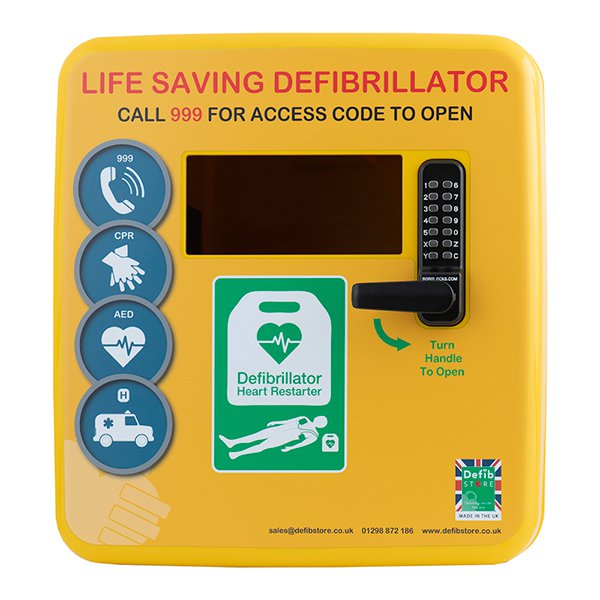 CLICK MEDICAL DEFIBRILLATOR POLYCARBONAT