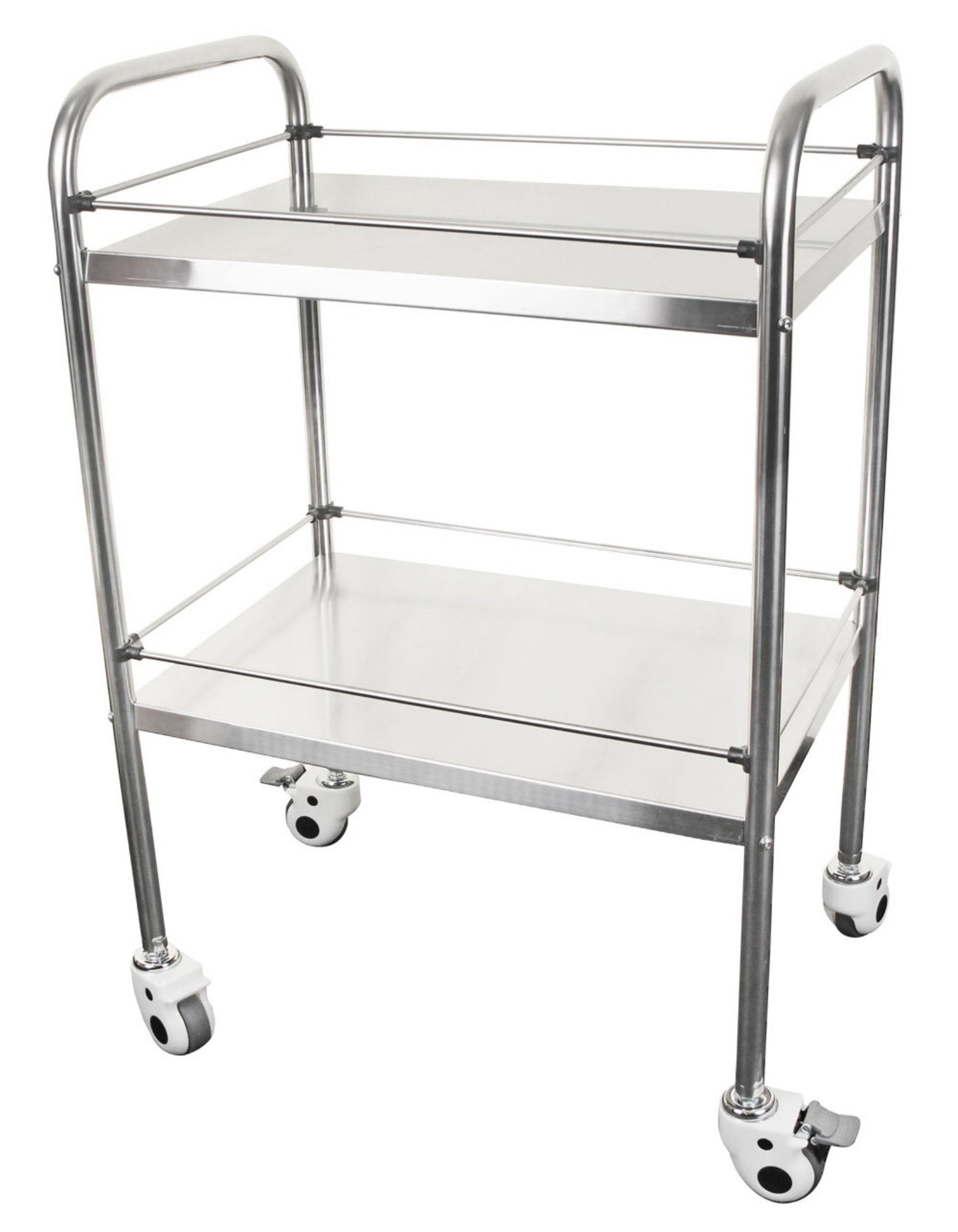 CLICK MEDICAL TWO TIER STAINLESS STEEL M