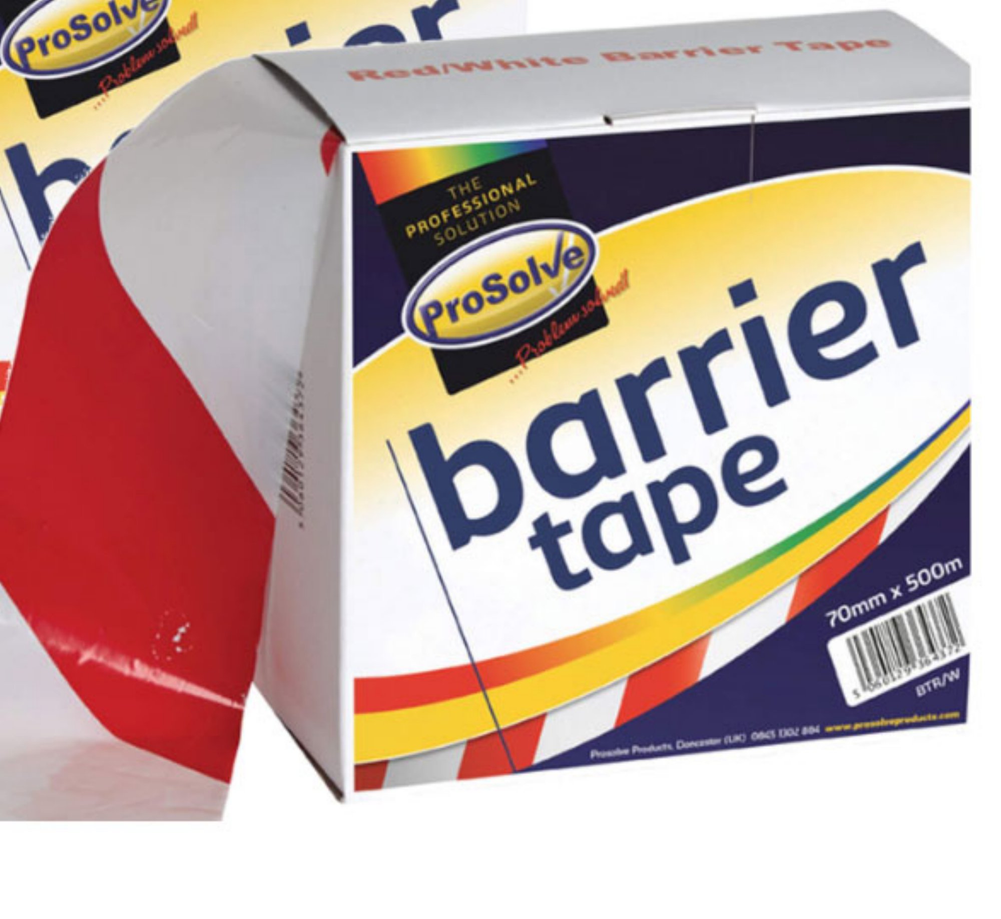 PROSOLVE BARRIER TAPE 70MM X 500M RED /