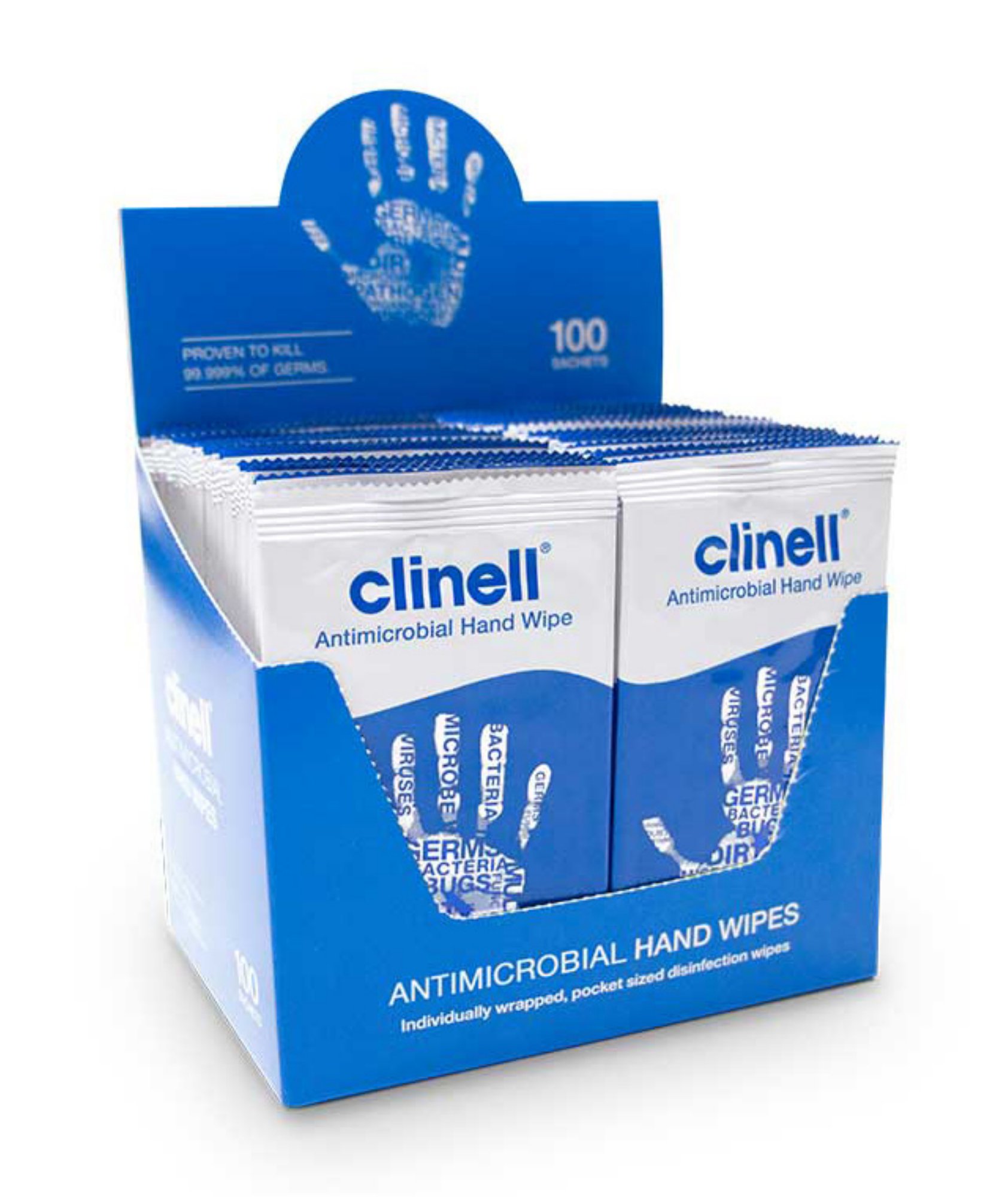 CLINELL CLINELL ANTIBACTERIAL HAND WIPES