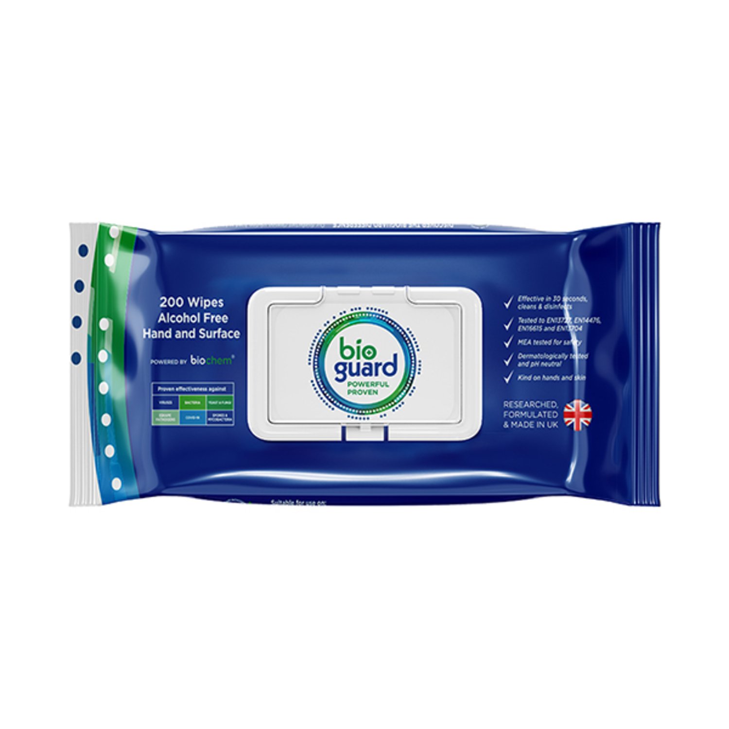 BIOGUARD 200 SOFT PACK HAND AND SURFACE