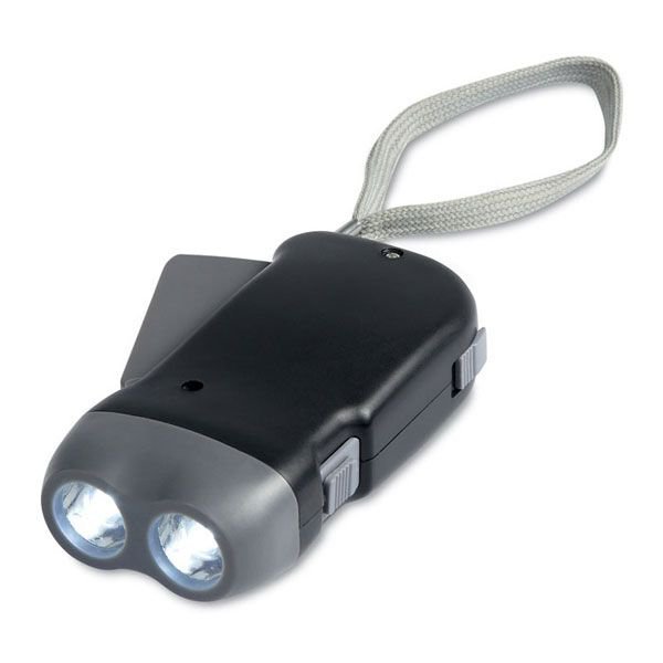 CLICK MEDICAL 2 LED ABS DYNAMO TORCH