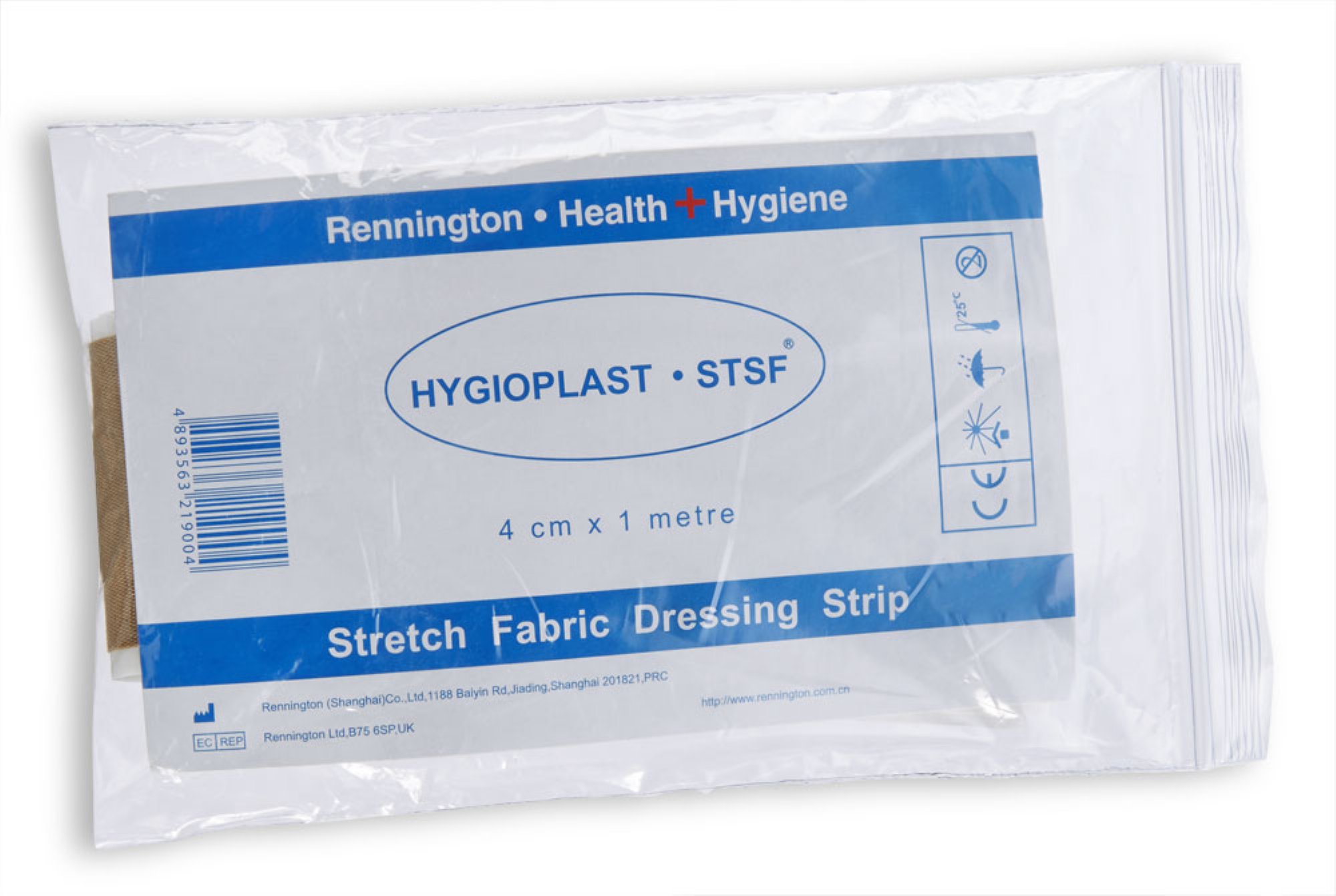 CLICK MEDICAL DRESSING STRIP FABRIC 4CM