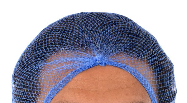 BEESWIFT DISPOSABLE HAIRNET BLUE (PACK