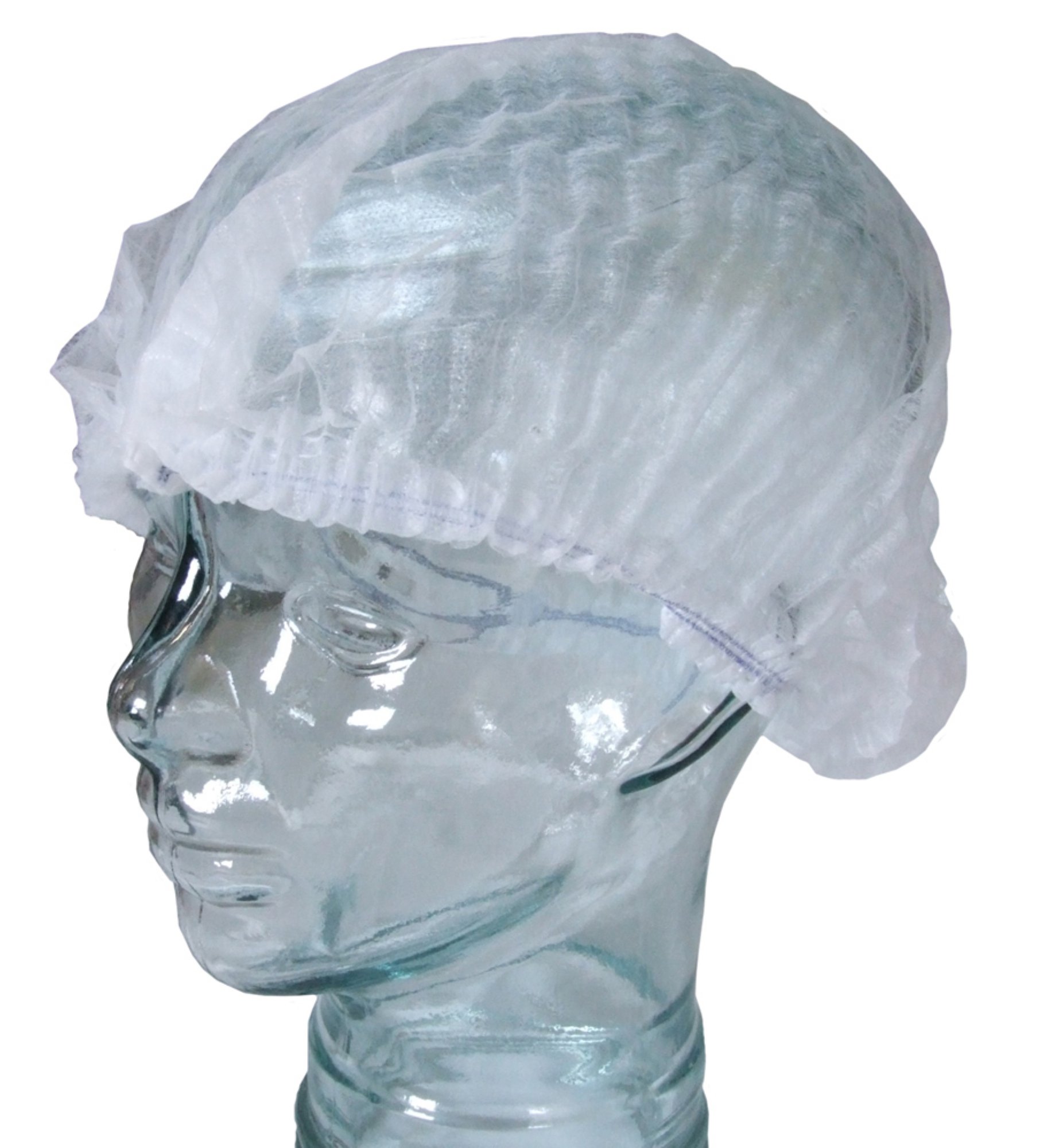 BEESWIFT DISPOSABLE MOB CAP WHITE (BOX
