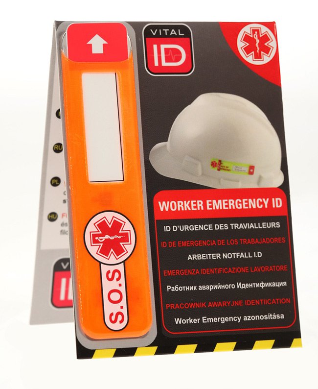 VITAL ID EMERGENCY ID DATA WINDOW GLOBA