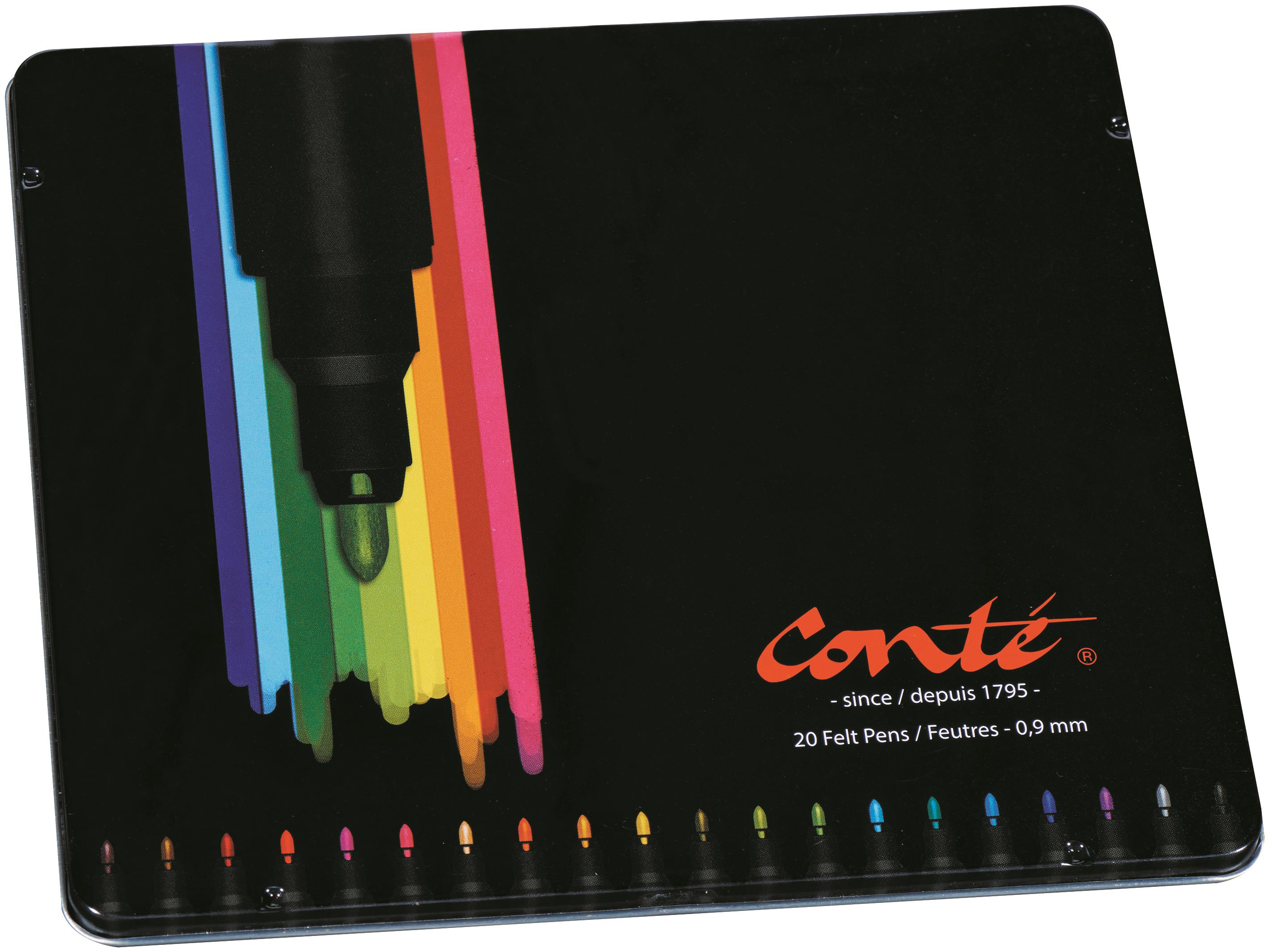 Bic Conte Colouring Felt Pens PK20