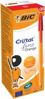 BIC ORANGE BALL PEN FINE RED 101120