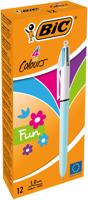 BIC 4-COLOURS FUN BALL PEN 982870