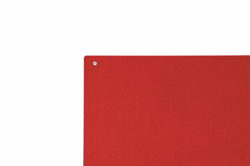 Bi-Office Red Felt Noticeboard Unframed 1200x900mm