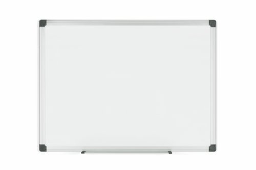 Magnetic Bi-Office Maya Magnetic Enamel Whiteboard Aluminium Frame 600x450mm