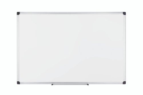 Magnetic Bi-Office Maya Magnetic Enamel Whiteboard Aluminium Frame 900x600mm