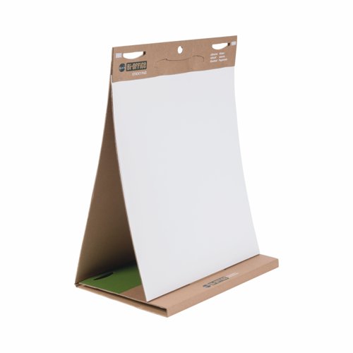 Bi-Office+Earth-it+Recycled+Tabletop+Flipchart+Pad+Self+Stick+A1+20+Sheets+%28Pack+6%29+-+FL1420403