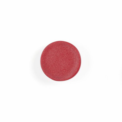 Magnets Bi-Office Round Magnets 10mm Red (Pack 10)