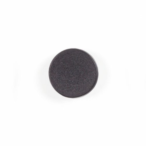 Magnets Bi-Office Round Magnets 10mm Black (Pack 10)